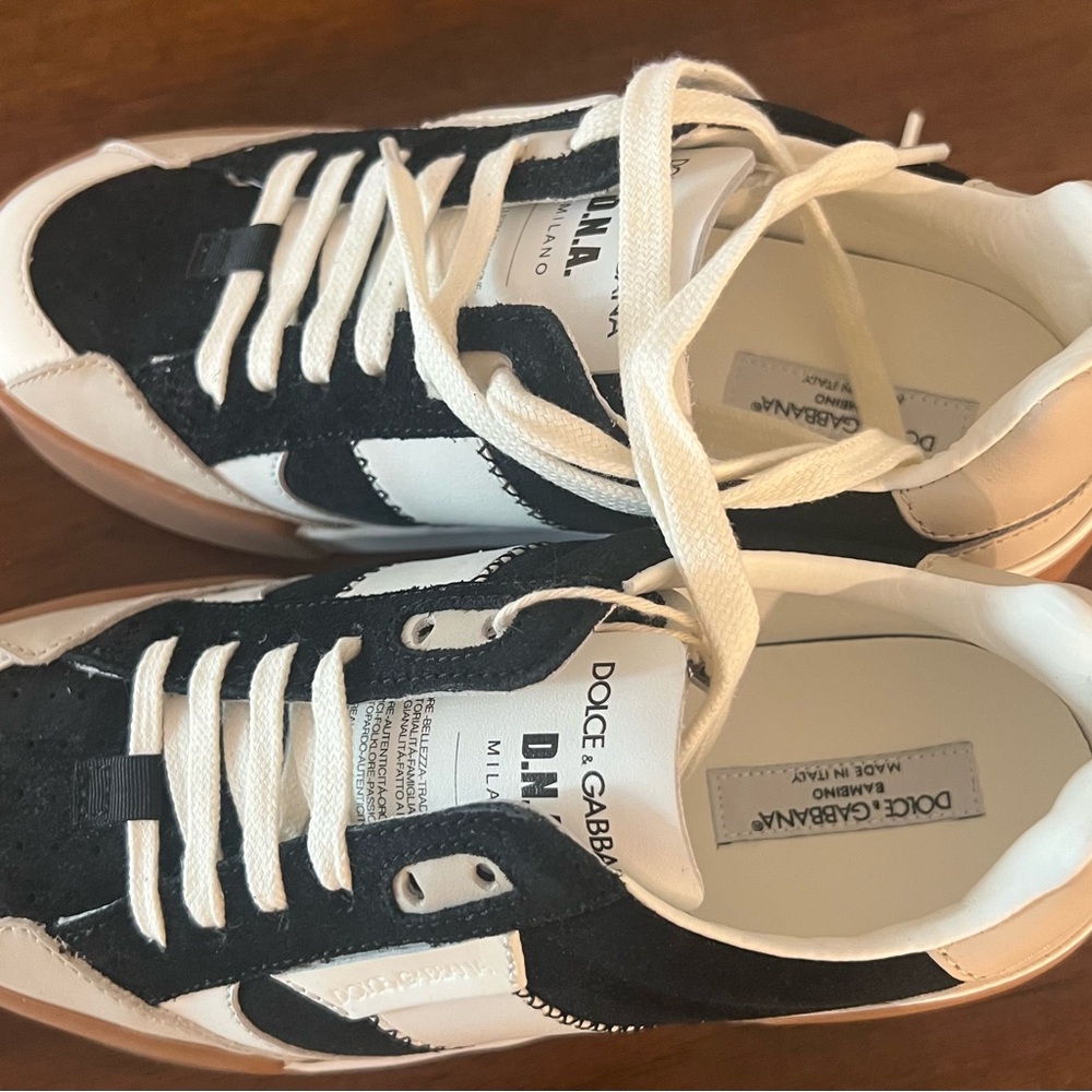 Dolce & Gabbana Two-Tone Sneakers (Size 32EU/1US)